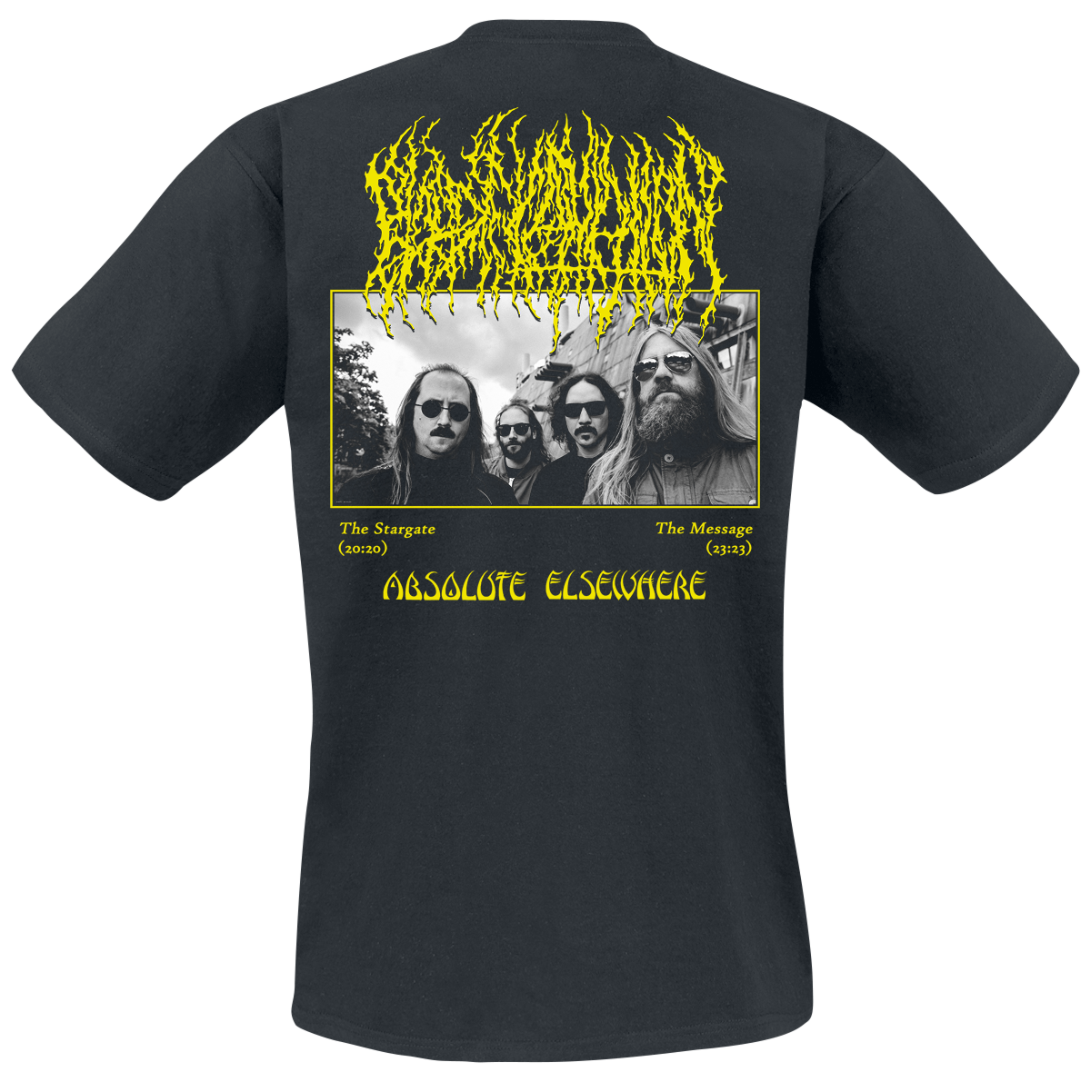 T-Shirt Manches courtes  de Blood Incantation - Absolute Elsewhere Album - S à XXL - pour Homme - noir - Blood Incantation - View 2