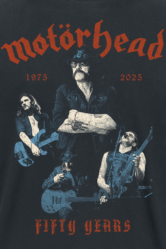 T-Shirt Manches courtes  de Motörhead - 50 Lemmy Collage - S à 4XL - pour Homme - noir - Motörhead - View 2