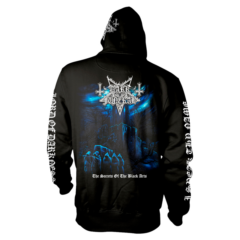 Sweat-shirt à capuche  de Dark Funeral - The secrets of the black art - S à XXL - pour Homme - noir - Dark Funeral - View 2