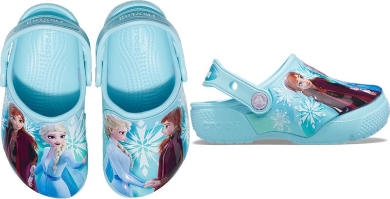 Chaussons Disney de Crocs - Kids Disney Frozen Clog - EU22-23 à EU 24-25 - pour Enfants - bleu - Crocs