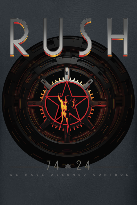 T-Shirt Manches courtes  de Rush - Star 50th - S à XXL - pour Homme - noir - Rush - View 2