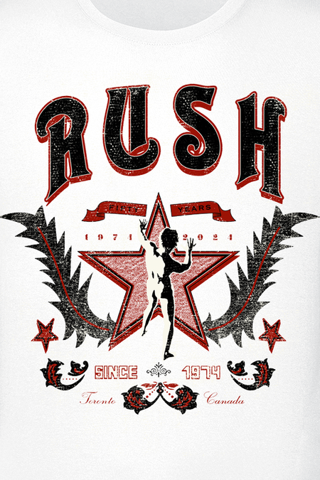 T-Shirt Manches courtes  de Rush - Since ´74 - M - pour Homme - blanc - Rush - View 2