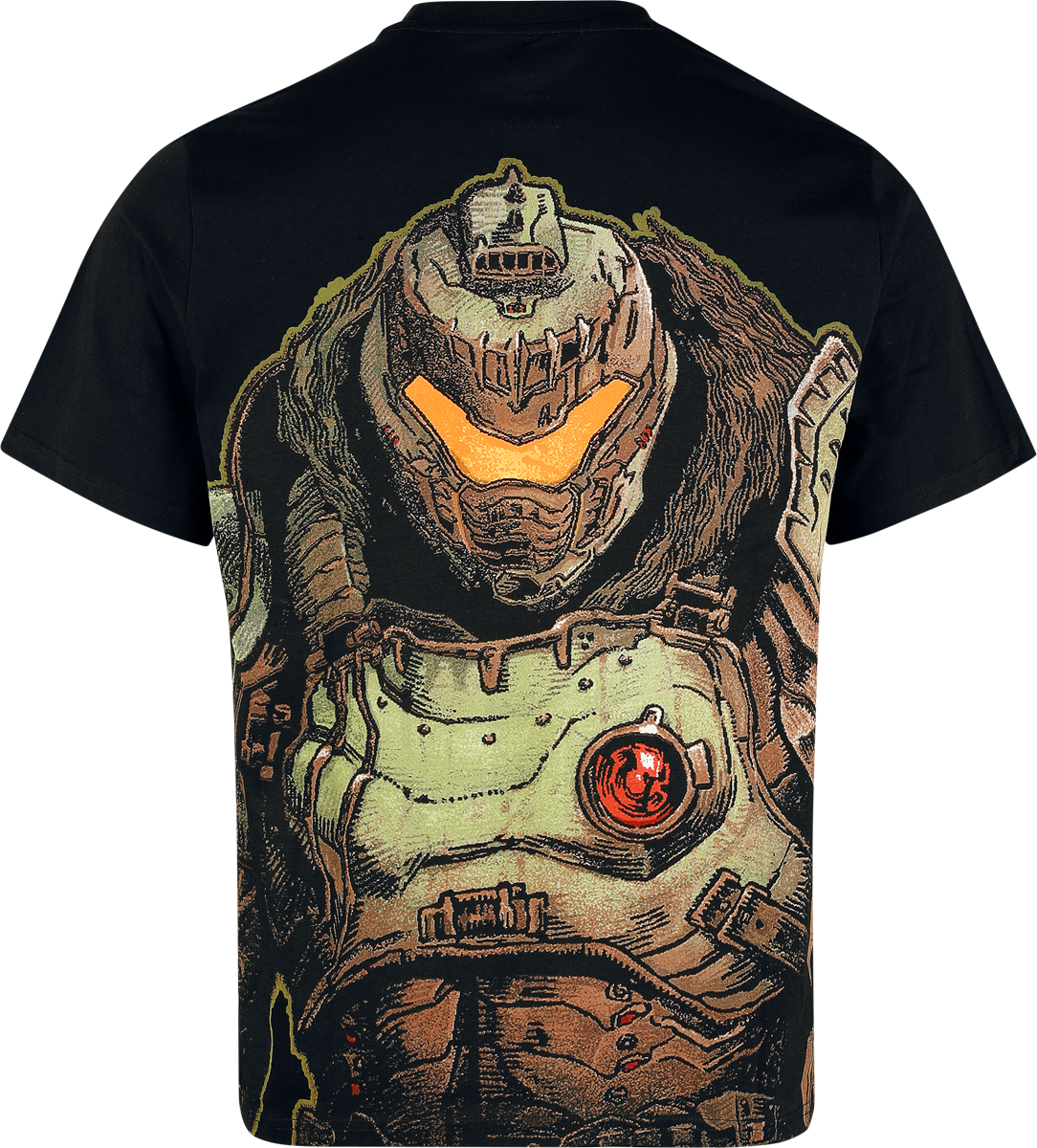 T-Shirt Oversize Gaming de Doom - Dark Age - Oversize - S à XXL - pour Homme - noir - Doom - View 2