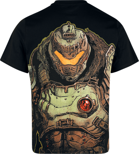 T-Shirt Oversize Gaming de Doom - Dark Age - Oversize - S à XXL - pour Homme - noir - Doom - View 2