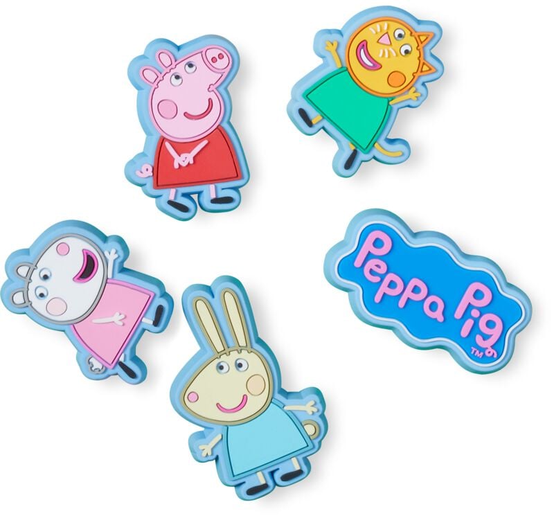Pin's  de Crocs - Jibbitz - Peppa Pig 5 Pack - Standard - pour Indifférent - multicolore - Crocs