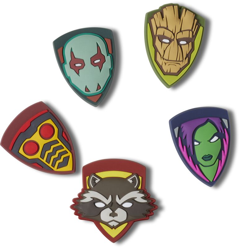 Pin's  de Crocs - Jibbitz - Guardians of the Galaxy 5 Pack - Standard - pour Unisexe - multicolore - Crocs