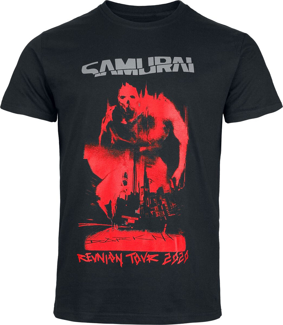 T-Shirt Manches courtes Gaming de Cyberpunk - 2077 - Samurai Reunion Tour 2020 - S à XXL - pour Homme - noir - Cyberpunk