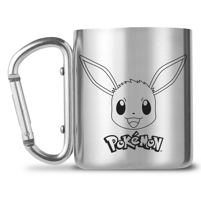 Mug Gaming de Pokémon - Mug avec Mousqueton - Évoli - pour Unisexe - couleur argent - Pokémon - View 2