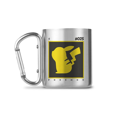 Mug Gaming de Pokémon - Mug avec Mousqueton - Pikachu - pour Unisexe - couleur argent - Pokémon