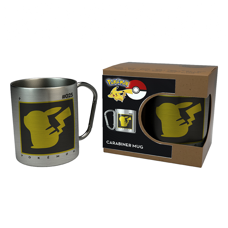 Mug Gaming de Pokémon - Mug avec Mousqueton - Pikachu - pour Unisexe - couleur argent - Pokémon - View 2