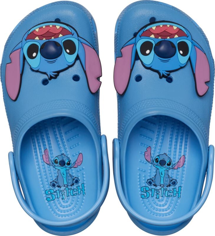Chaussons Disney de Crocs - Kids Disney Stitch Classic Clog - EU 29-30 - pour Unisexe - bleu - Crocs