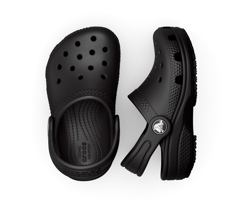 Chaussons  de Crocs - Kids Classic Clog - EU28-29 à EU 33-34 - pour Enfants - noir - Crocs - View 2