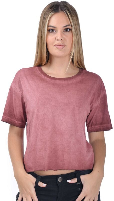 T-Shirt Manches courtes  de Outer Vision - Lithium Inside Out - T-Shirt - S à XXL - pour Femme - rose clair - Outer Vision