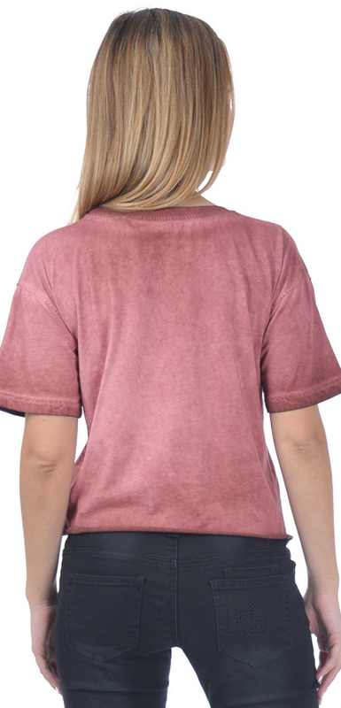 T-Shirt Manches courtes  de Outer Vision - Lithium Inside Out - T-Shirt - S à XXL - pour Femme - rose clair - Outer Vision - View 2