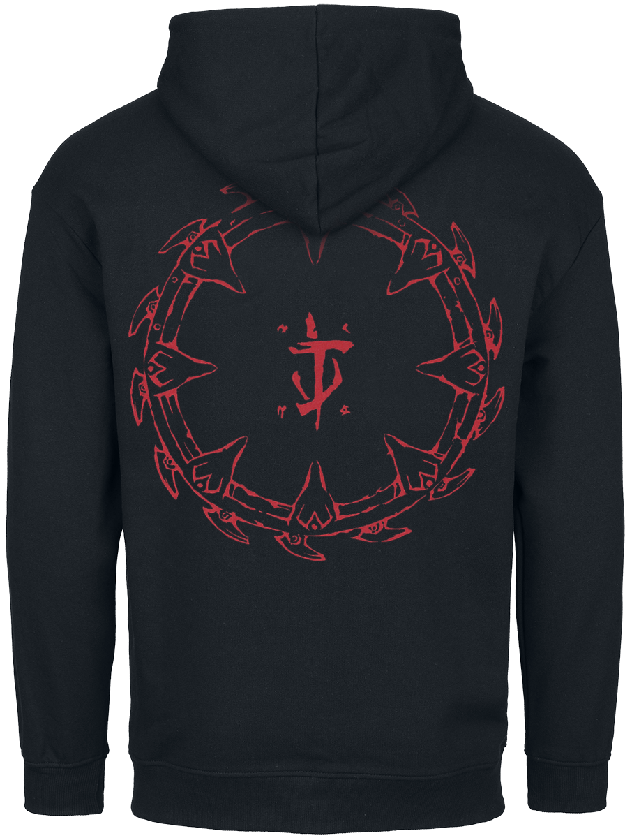 Sweat-shirt zippé à capuche Gaming de Doom - Dark Age - S à XXL - pour Homme - noir - Doom - View 2