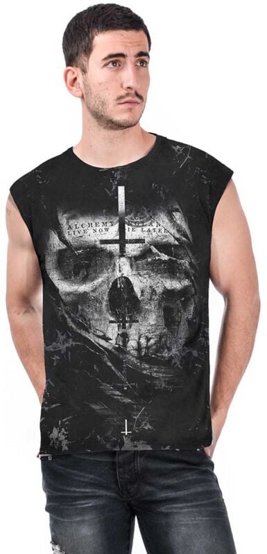 Débardeur Gothic de Alchemy England - From The Shadow - Débardeur Homme - S à 3XL - pour Homme - noir - Alchemy England