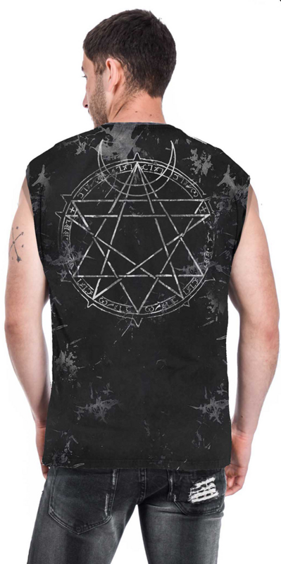 Débardeur Gothic de Alchemy England - From The Shadow - Débardeur Homme - S à 3XL - pour Homme - noir - Alchemy England - View 2