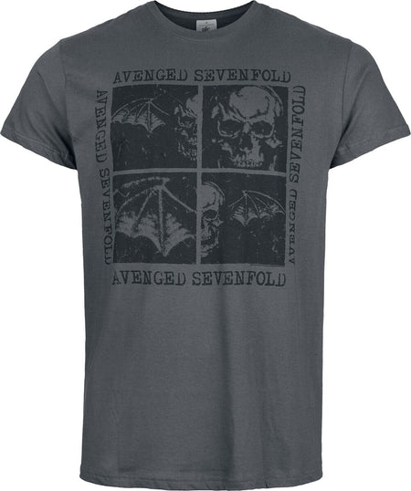 T-Shirt Manches courtes  de Avenged Sevenfold - Collage - S à 3XL - pour Homme - gris - Avenged Sevenfold