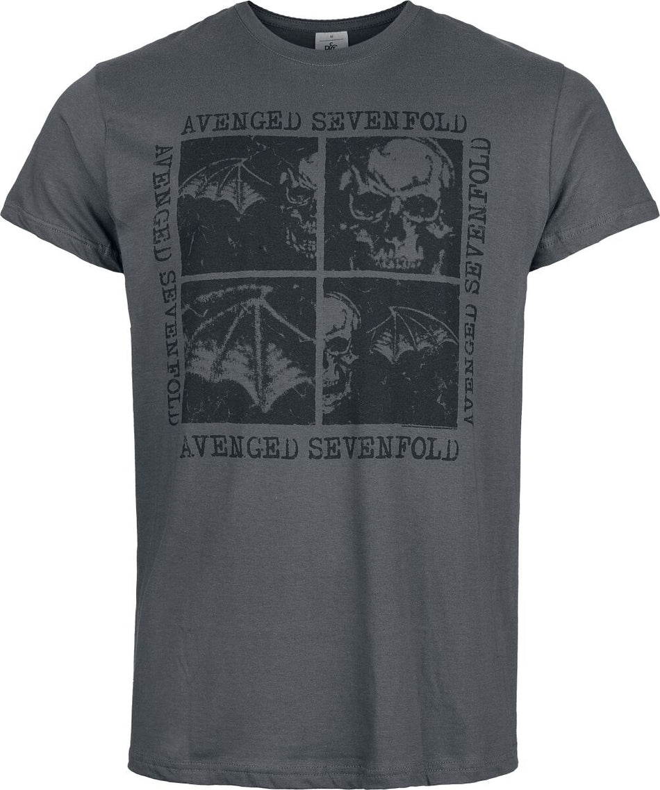 T-Shirt Manches courtes  de Avenged Sevenfold - Collage - S à 3XL - pour Homme - gris - Avenged Sevenfold