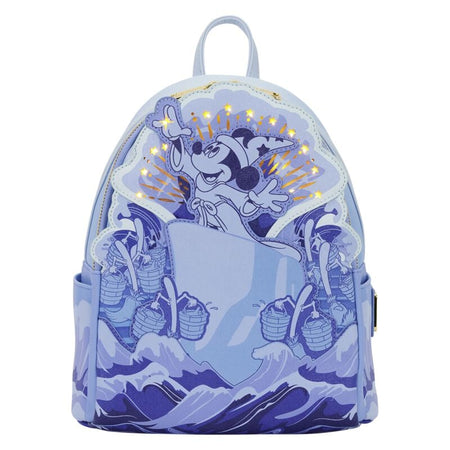 Mini Sac À Dos Disney de Mickey & Minnie Mouse - Loungefly - Fantasia - pour Unisexe - multicolore - Mickey & Minnie Mouse