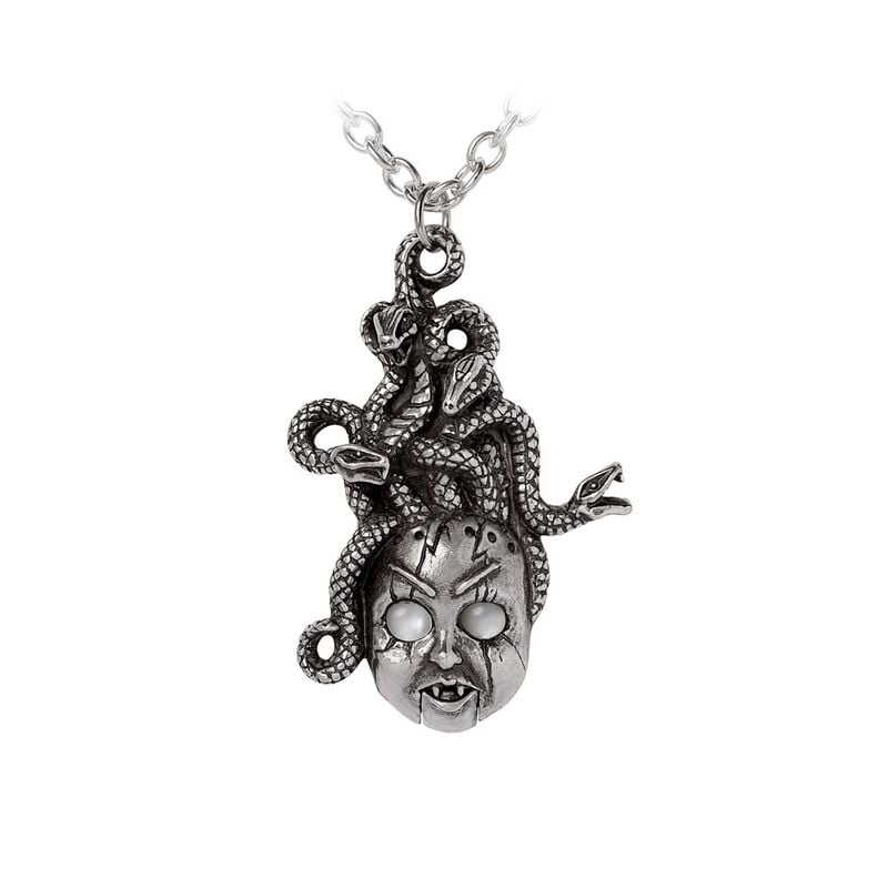 Collier Gothic de Alchemy Gothic - Curse of the Undoll - pour Femme - noir/argent - Alchemy Gothic
