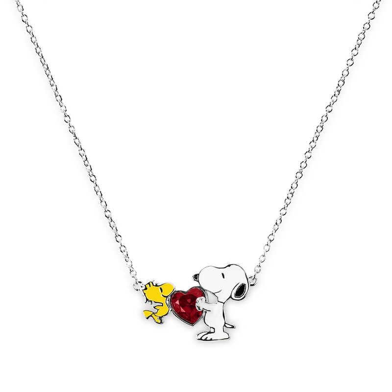 Collier  de Snoopy - Snoopy & Woodstock - pour Femme - multicolore - Snoopy