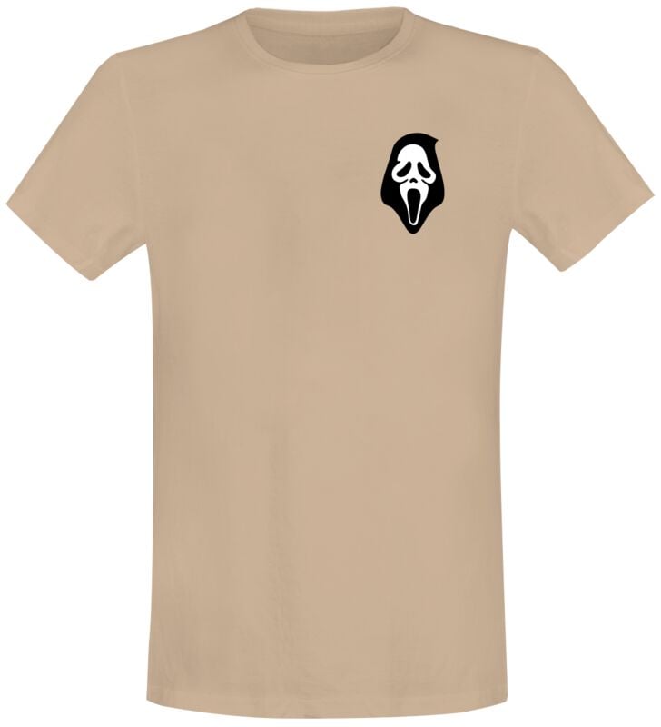 T-Shirt Manches courtes  de Scream (Film) - Ghostface Retro - S à 3XL - pour Homme - marron - Scream (Film)