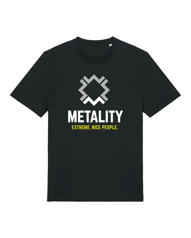 T-Shirt Manches courtes  de Metality - Herren Shirt - S à 5XL - pour Homme - noir - Metality
