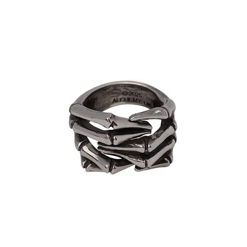 Bague Gothic de Alchemy Gothic - Mrs. Mothersole´s Curse - pour Unisexe - couleur argent - Alchemy Gothic