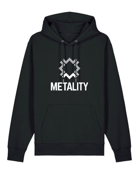 Sweat-shirt à capuche  de Metality - Pullover - S à 5XL - pour Homme - noir - Metality