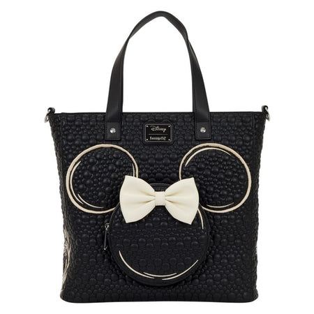 Sac à main Disney de Mickey & Minnie Mouse - Loungefly - Minnie Maus - pour Unisexe - noir/blanc - Mickey & Minnie Mouse