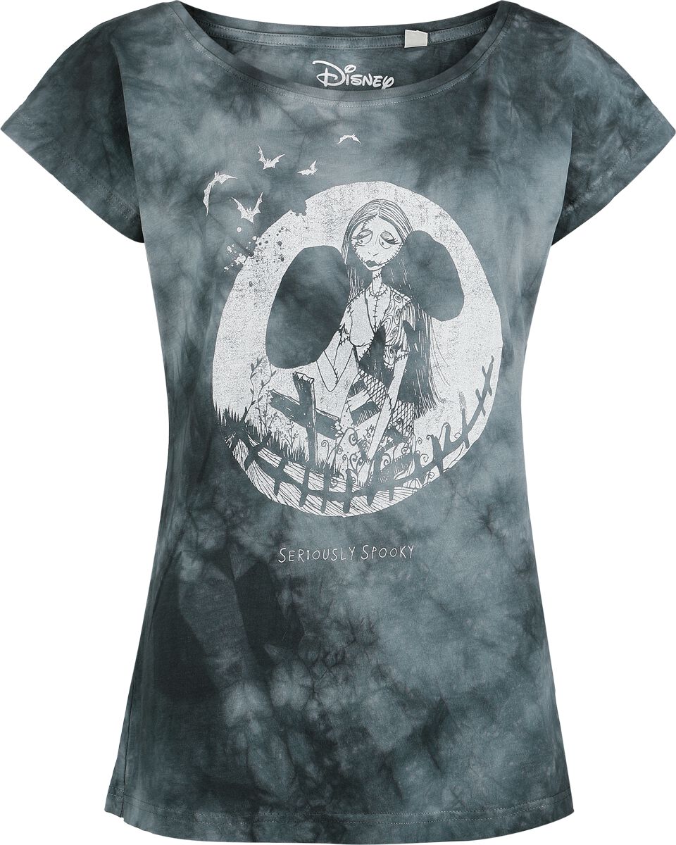 T-Shirt Manches courtes Disney de L'Étrange Noël De Monsieur Jack - Seriously Spooky - T-Shirt - S à 3XL - pour Femme - gris - L'Étrange Noël De Monsieur Jack