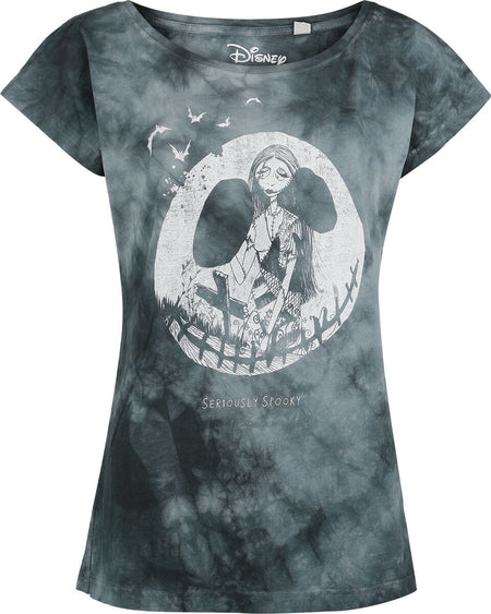T-Shirt Manches courtes Disney de L'Étrange Noël De Monsieur Jack - Seriously Spooky - T-Shirt - S à 3XL - pour Femme - gris - L'Étrange Noël De Monsieur Jack
