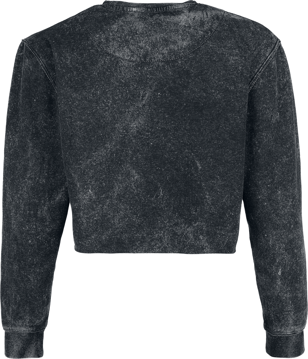 Sweat-shirt Disney de L'Étrange Noël De Monsieur Jack - Seriously Sppoky - Haut Manches Longues - S à XXL - pour Femme - gris - L'Étrange Noël De Monsieur Jack - View 2
