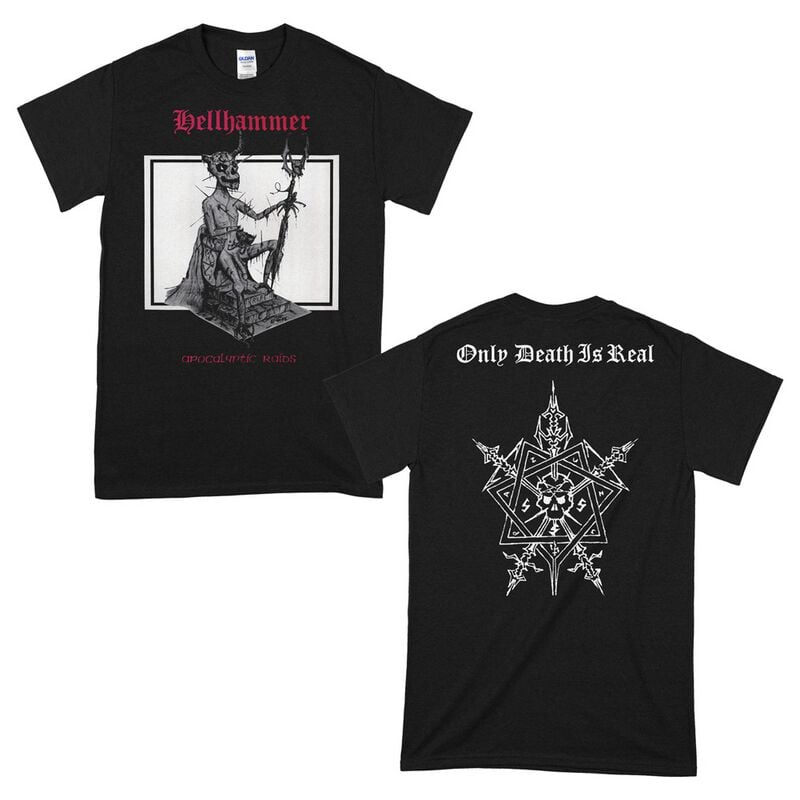T-Shirt Manches courtes  de Hellhammer - Apocalyptic raids - S à XXL - pour Homme - noir - Hellhammer