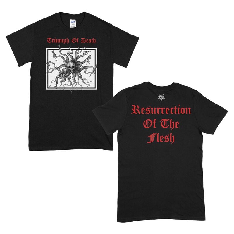 T-Shirt Manches courtes  de Triumph Of Death - Resurrection of the flesh - S à L - pour Homme - noir - Triumph Of Death
