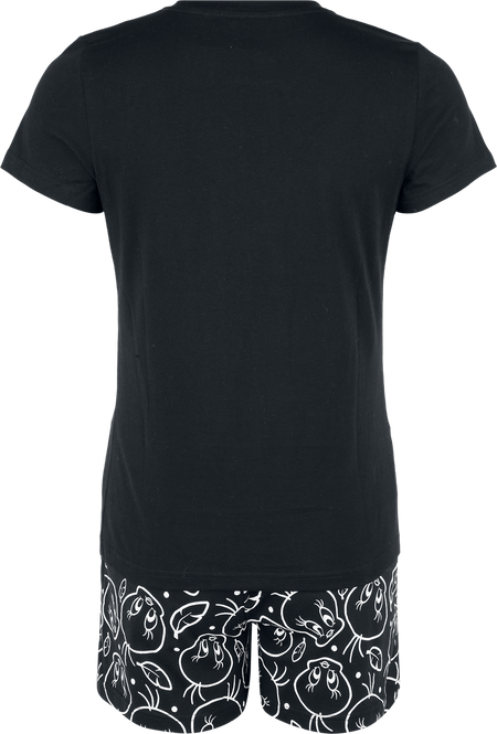 Pyjama  de Looney Tunes - Tweety Outlines - S à XXL - pour Femme - noir - Looney Tunes - View 2