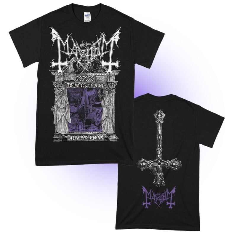 T-Shirt Manches courtes  de Mayhem - Temple Black - S à XXL - pour Homme - noir - mayhem