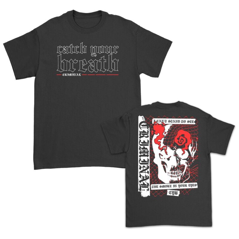 T-Shirt Manches courtes  de Catch Your Breath - Criminal - S à XXL - pour Homme - noir - Catch Your Breath