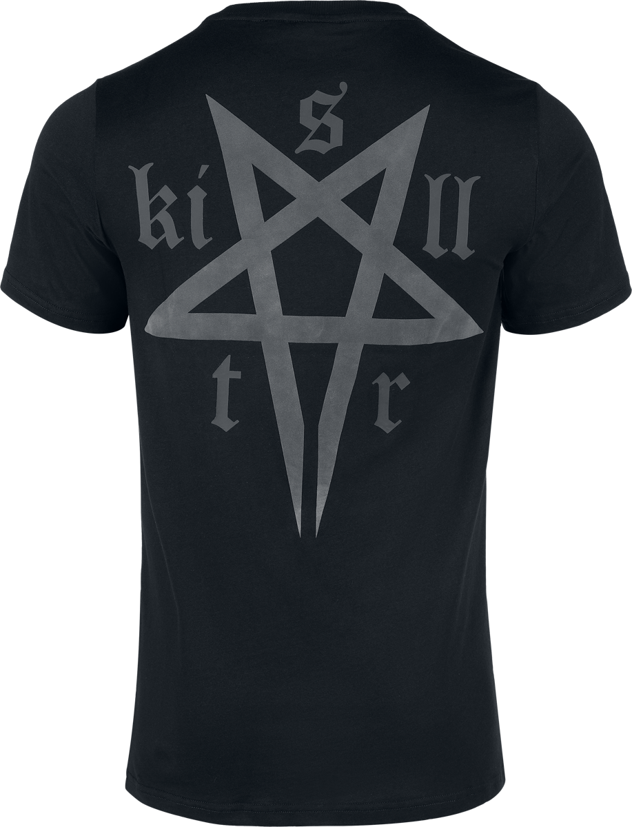 T-Shirt Manches courtes Gothic de Killstar - Amped Up - T-Shirt - XS à 4XL - pour Homme - noir - Killstar - View 2