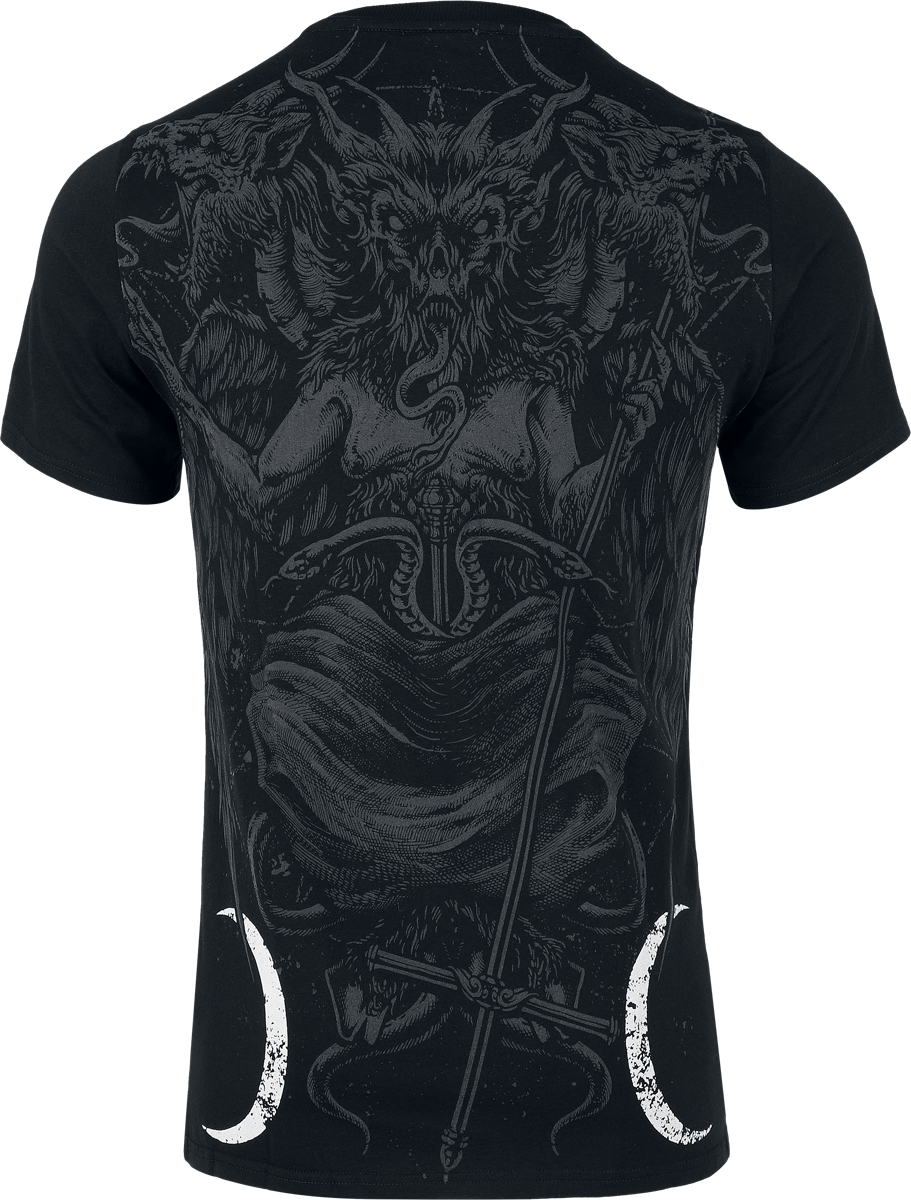 T-Shirt Manches courtes Gothic de Killstar - Diablo - T-Shirt - XS à 4XL - pour Homme - noir - Killstar - View 2