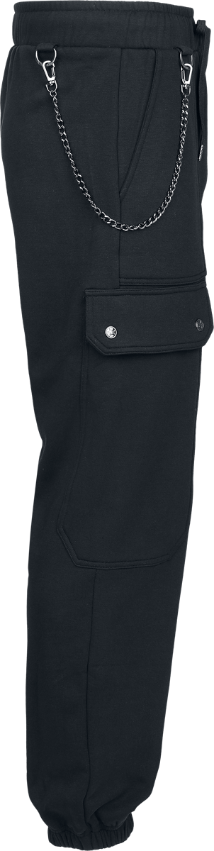 Bas de survêtement Gothic de Killstar - Eternal Darkness Joggers - XS à 4XL - pour Homme - noir - Killstar - View 2