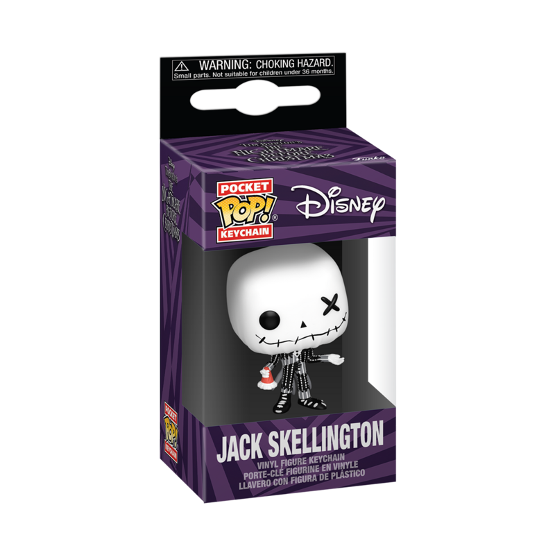Porte-Clefs Pocket Pop! Disney de L'Étrange Noël De Monsieur Jack - Jack - Pocket Pop! - pour Indifférent - Standard - L'Étrange Noël De Monsieur Jack - View 2