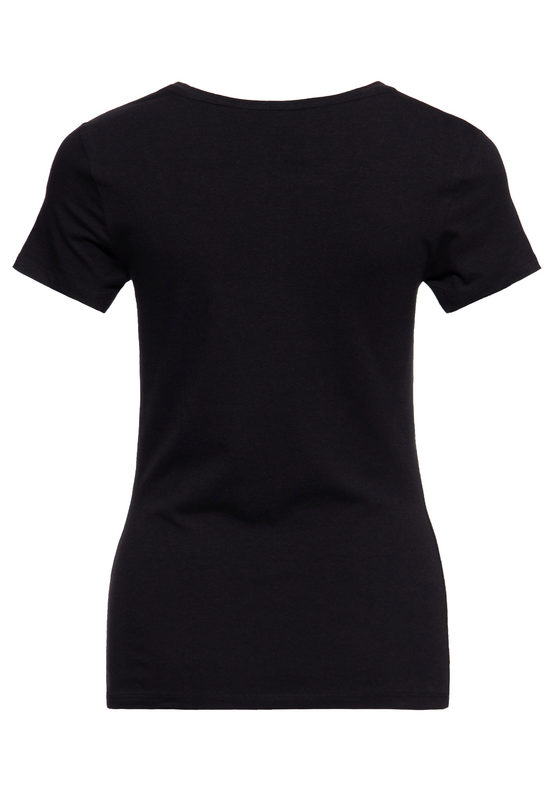 T-Shirt Manches courtes Rockabilly de Queen Kerosin - Rockabilly Kitten - T-Shirt - XS à 4XL - pour Femme - noir - Queen Kerosin - View 2