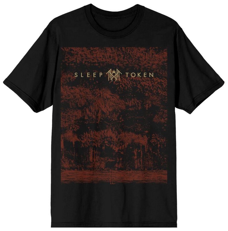 T-Shirt Manches courtes  de Sleep Token - 2025 Arcadia Ath - S à 4XL - pour Homme - noir - Sleep Token