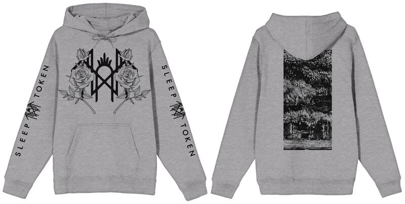 Sweat-shirt à capuche  de Sleep Token - 2025 Arcadia Ath - S à 4XL - pour Homme - gris - Sleep Token