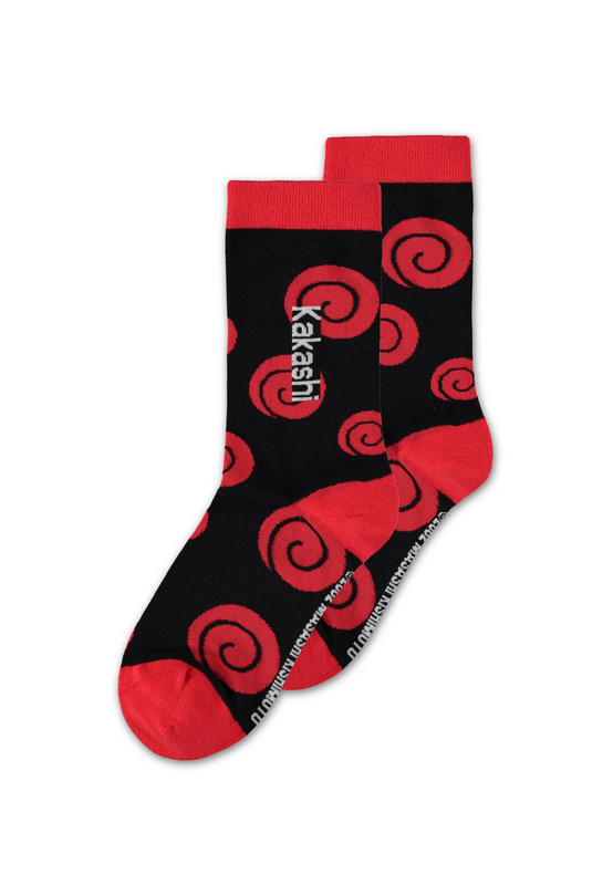Chaussettes  de Naruto - Sasuke Kakashi Itachi -Lot de 3 - EU39-42 à EU 43-46 - pour Homme - multicolore - Naruto - View 2