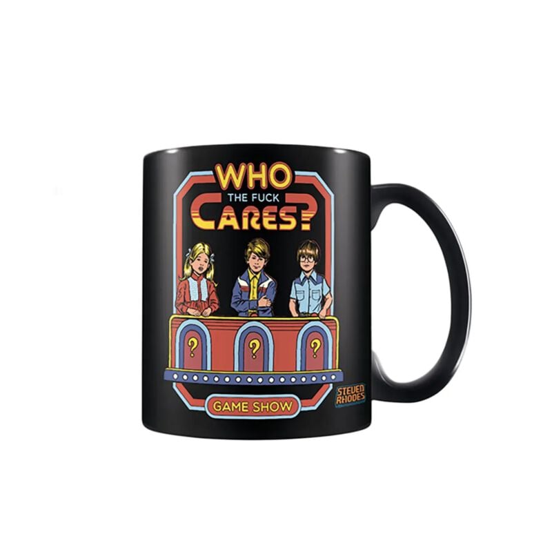 Mug Fun de Steven Rhodes - Who Cares - pour Unisexe - multicolore - Steven Rhodes