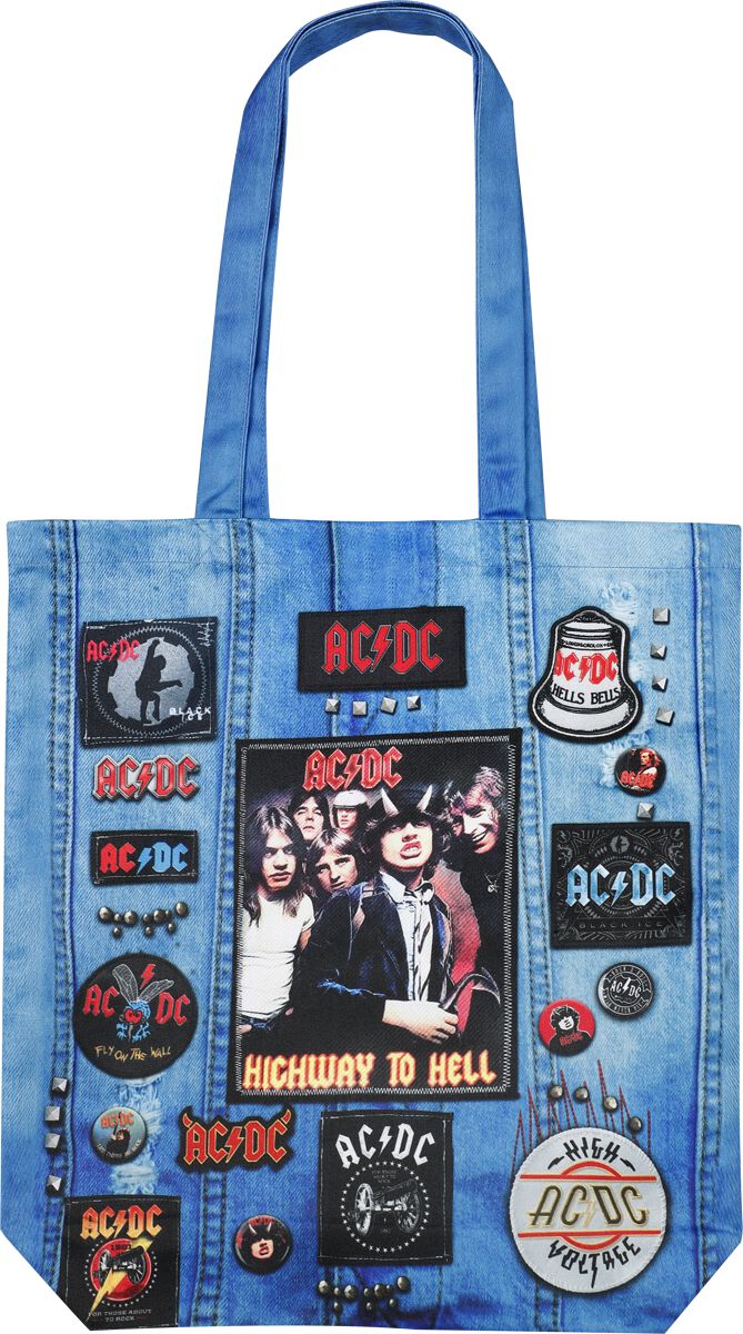Sac En Tissu  de AC/DC - Rocksax - AC/DC Logo - pour Unisexe - multicolore - AC/DC