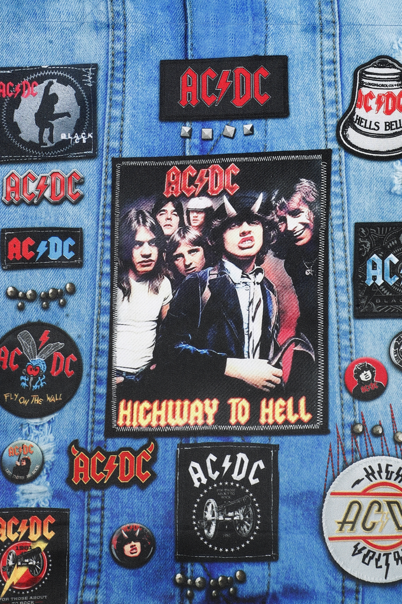 Sac En Tissu  de AC/DC - Rocksax - AC/DC Logo - pour Unisexe - multicolore - AC/DC - View 2